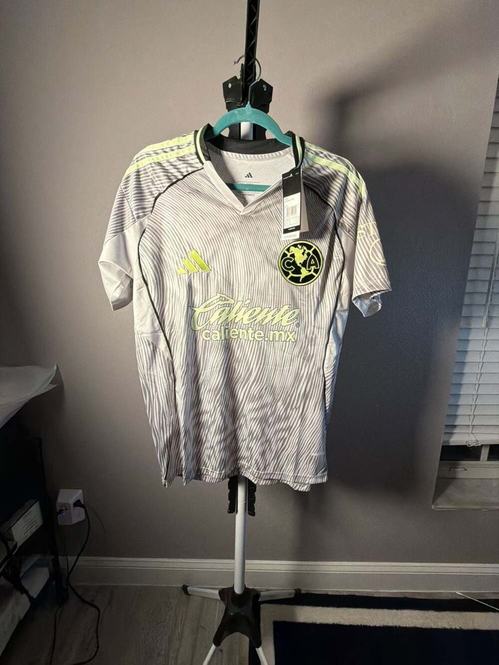 Adidas Club America 2025/26 Third Jersey Size M Grey